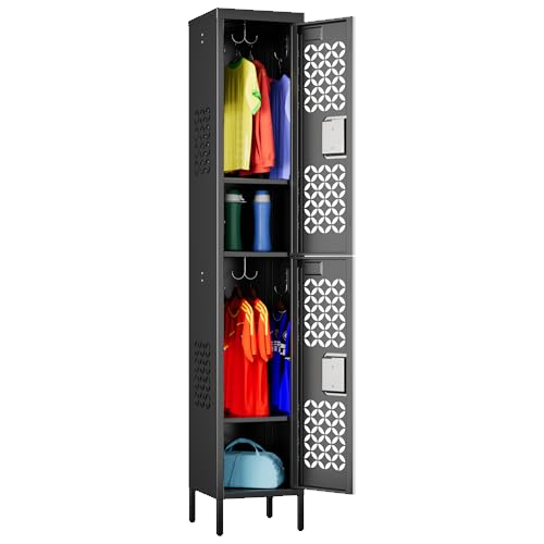 SUPEER 2 Doors Metal Lockers for School