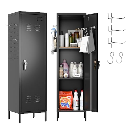 SUPEER Lockable Metal Lockers with Handle